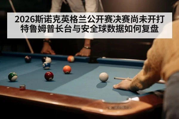snooker player cue